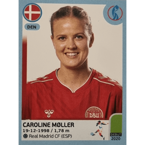 Panini Frauen EM 2022 Sticker - Nr 151 Caroline Moller