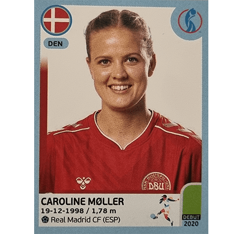 Panini Frauen EM 2022 Sticker - Nr 151 Caroline Moller