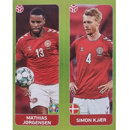 Panini EURO 2020 Sticker Nr 151 Jorgensen Kjaer