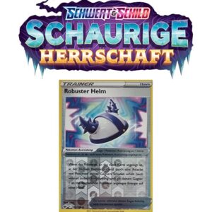 Pokémon Schaurige Herrschaft 152/198 Robuster Helm REVERSE HOLO