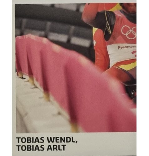 Panini Winterspiele 2022 Peking Sticker - Nr 152 Tobias Wendl / Tobias Arlt