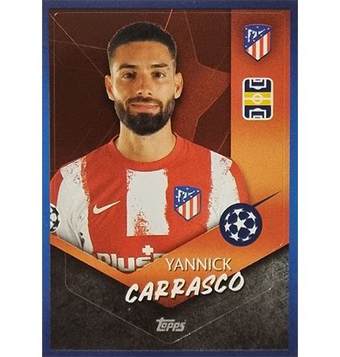 Topps Champions League Sticker 2021/2022 Nr 152 Yannick Carrasco