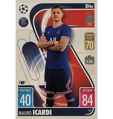 Topps Champions League 2021/2022 Nr 153 Mauro Icardi