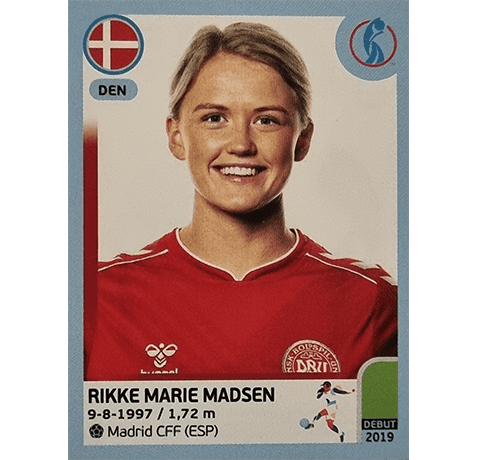 Panini Frauen EM 2022 Sticker - Nr 153 Rikke Marie Madsen