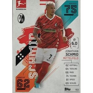 Topps Match Attax Bundesliga 2021/22 Nr 153 Jonathan Schmid