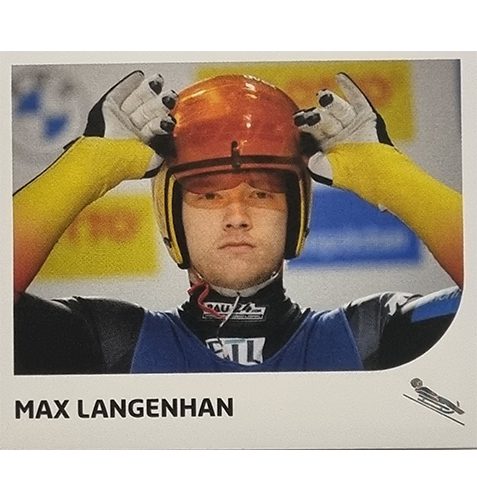 Panini Winterspiele 2022 Peking Sticker - Nr 154 Max Langemann