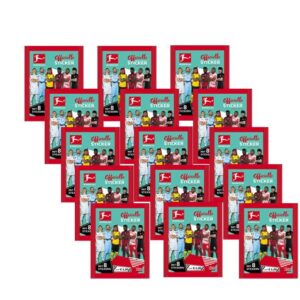 Topps Bundesliga Sticker Saison 2021/2022 15x Stickertüten