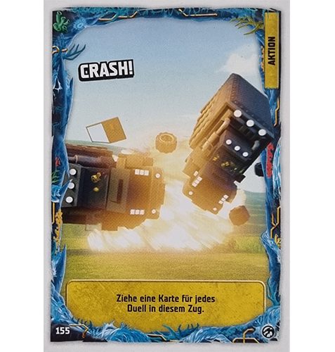 Lego Ninjago Serie 7 Trading Cards Geheimnisse der Tiefe - Nr 155 Crash