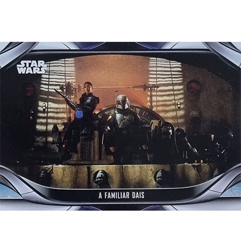 Topps The Mandalorian Trading Cards 2021 Nr 156 A Familiar Dais