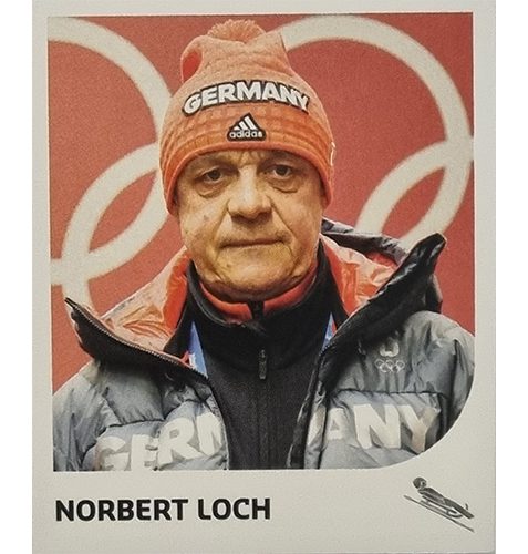 Panini Winterspiele 2022 Peking Sticker - Nr 156 Norbert Loch