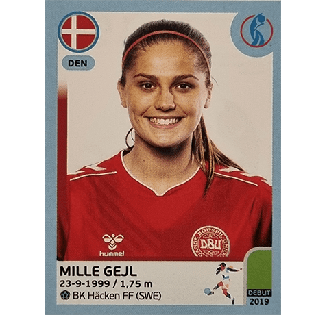 Panini Frauen EM 2022 Sticker - Nr 156 Mille Gejl