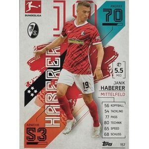 Topps Match Attax Bundesliga 2021/22 Nr 157 Janik Haberer