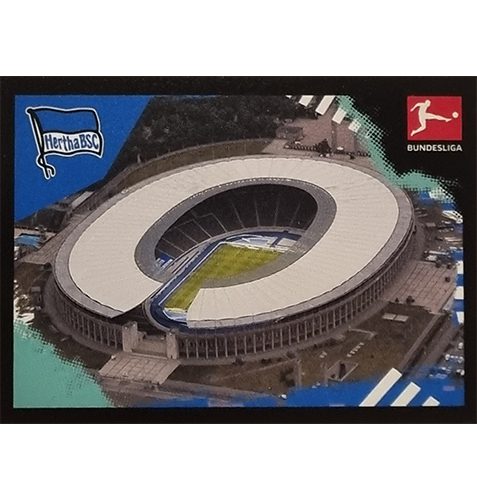 Topps Bundesliga Sticker Saison 2021/2022 Nr 016 Olympiastadion Berlin