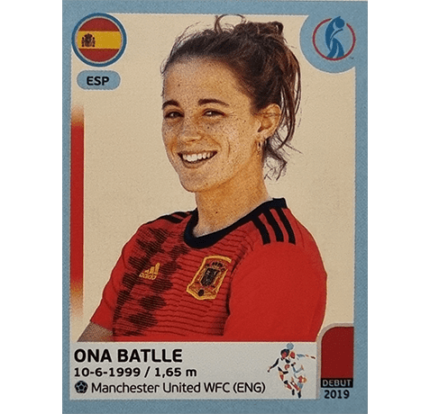 Panini Frauen EM 2022 Sticker - Nr 160 Ona Batlle