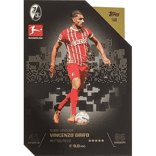 Topps Match Attax Bundesliga 2022-23 - Nr 160 Vicenco Grifo Star-Spieler