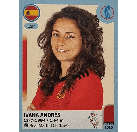 Panini Frauen EM 2022 Sticker - Nr 162 Ivana Andres