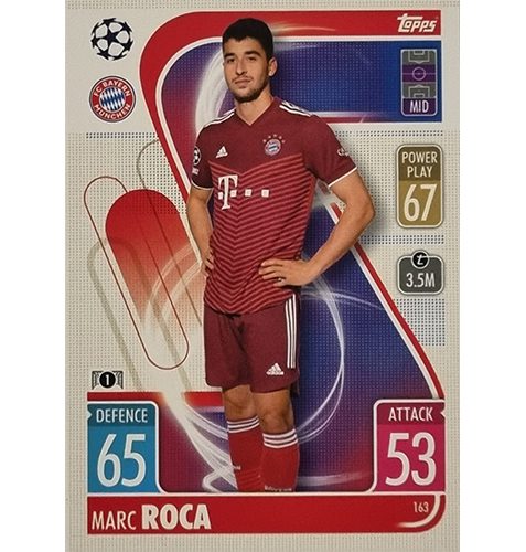 Topps Champions League 2021/2022 Nr 163 Marc Roca