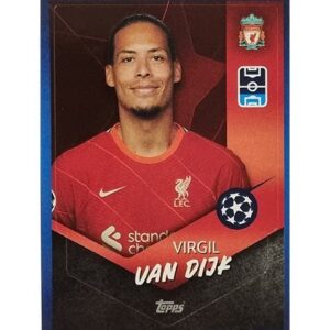 Topps Champions League Sticker 2021/2022 Nr 163 Virgil Van Dick