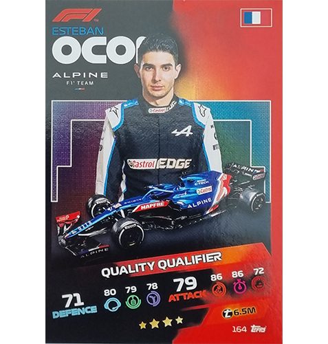 Turbo Attax 2021 Nr 164 Esteban Ocon