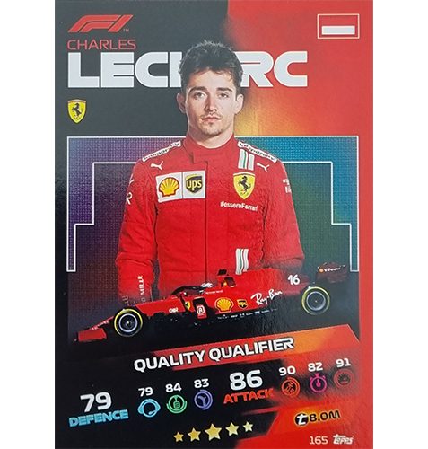 Turbo Attax 2021 Nr 165 Charles Leclerc