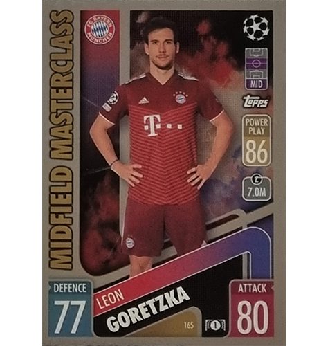 Topps Champions League 2021/2022 Nr 165 Leon Goretzka