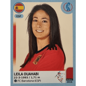 Panini Frauen EM 2022 Sticker - Nr 165 Leila Ouahabi