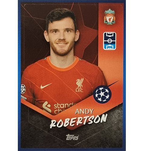 Topps Champions League Sticker 2021/2022 Nr 165 Andy Robertson