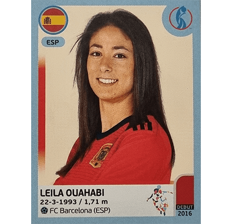 Panini Frauen EM 2022 Sticker - Nr 165 Leila Ouahabi