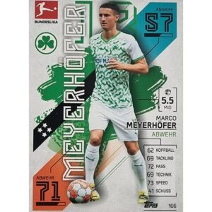 Topps Match Attax Bundesliga 2021/22 Nr 166 Marco Meyerhöfer