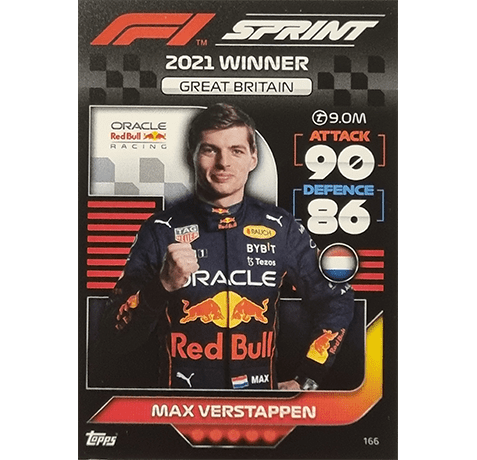 Topps Formula 1 Turbo Attax 2022 Trading Cards Nr 166