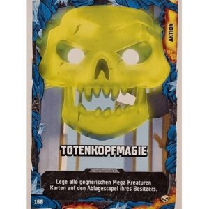 Lego Ninjago Serie 6 Trading Cards Nr 166 Totenkopfmagie