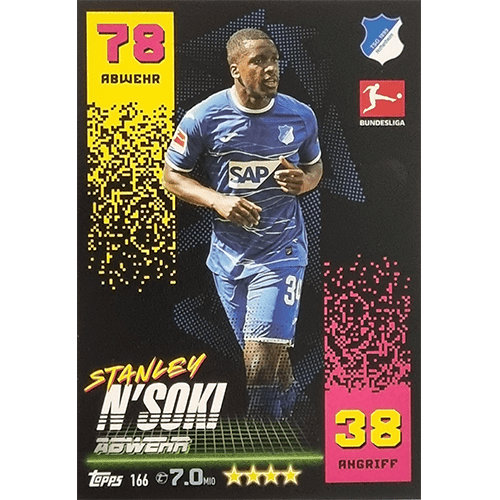 Topps Match Attax Bundesliga 2022-23 - Nr 166 Stanley N´Soki