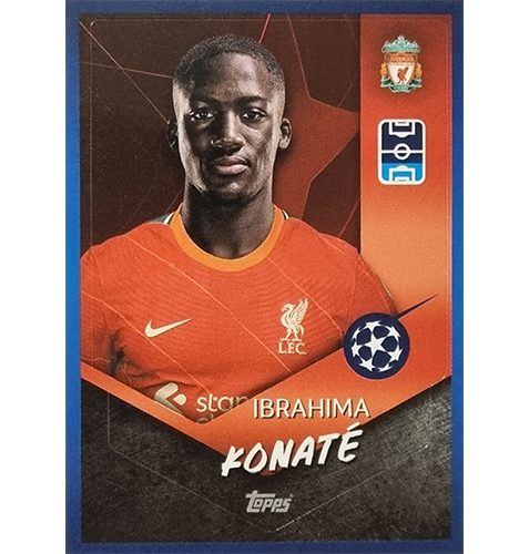 Topps Champions League Sticker 2021/2022 Nr 166 Ibrahima Konate