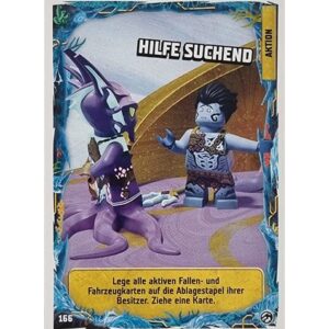 Lego Ninjago Serie 7 Trading Cards Geheimnisse der Tiefe - Nr 166 Hilfe suchend