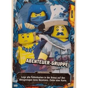 Lego Ninjago Serie 6 Trading Cards Nr 168 Abenteuer Gruppe