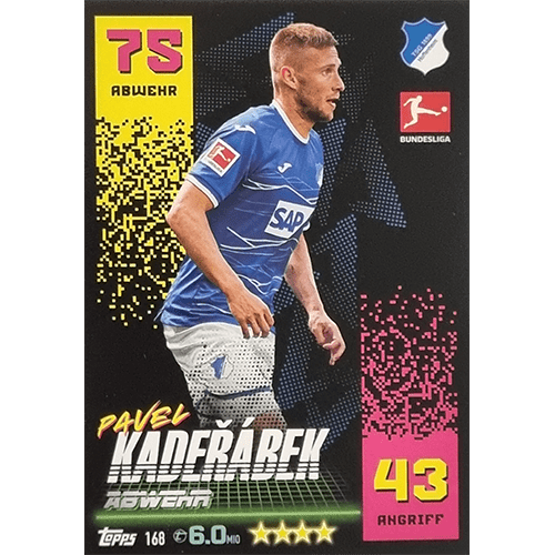 Topps Match Attax Bundesliga 2022-23 - Nr 168 Pavel Kaderabek