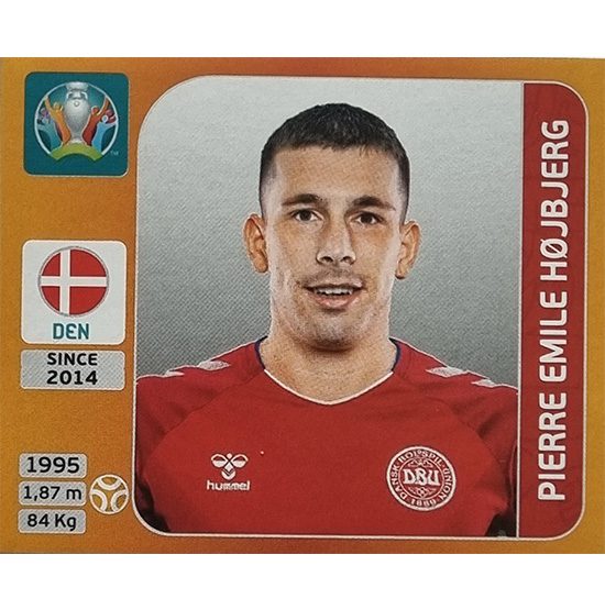 Panini EURO 2020 Sticker Nr 168 Pierre Emile Hojbjerg