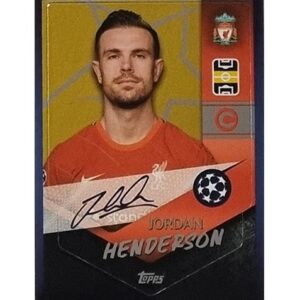 Topps Champions League Sticker 2021/2022 Nr 169 Jordan Henderson