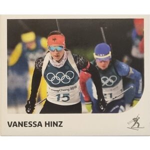 Panini Winterspiele 2022 Peking Sticker - Nr 017 Vanessa Hinz