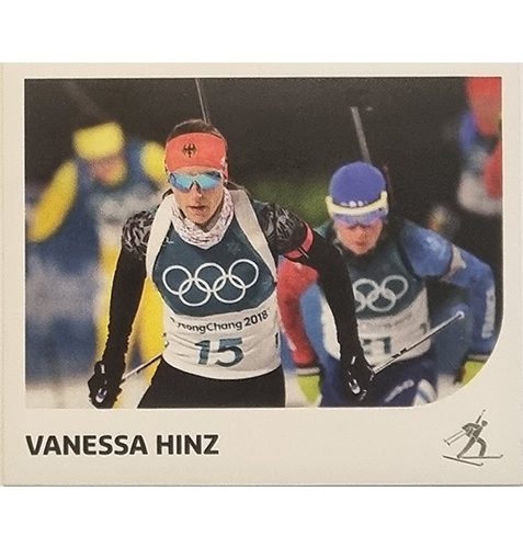 Panini Winterspiele 2022 Peking Sticker - Nr 017 Vanessa Hinz