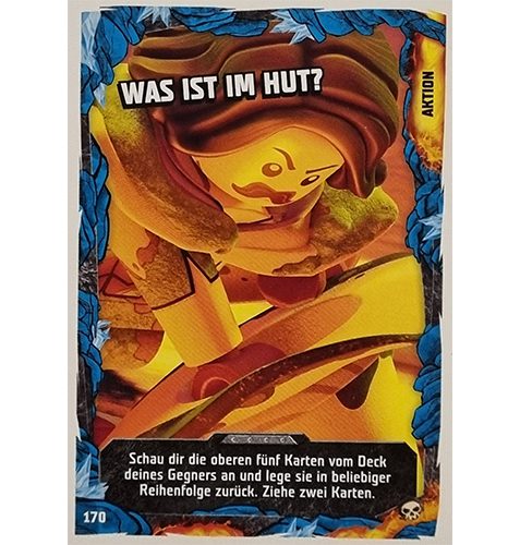 Lego Ninjago Serie 6 Trading Cards Nr 170 Was ist im Hut