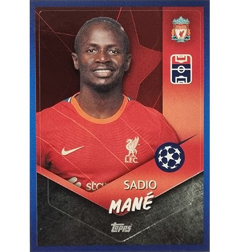 Topps Champions League Sticker 2021/2022 Nr 171 Sadio Mane