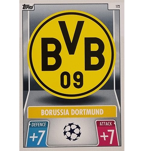 Topps Champions League 2021/2022 Nr 172 Borussia Dortmund Team Badge