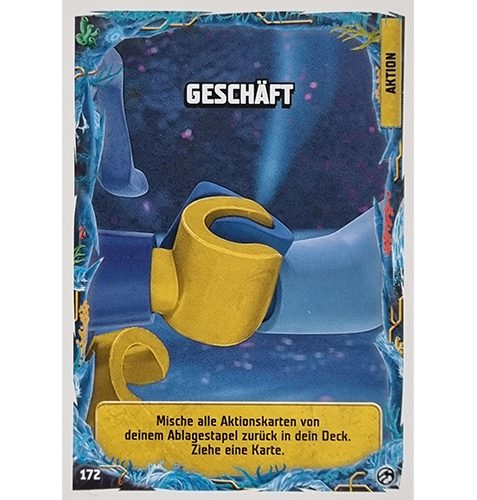 Lego Ninjago Serie 7 Trading Cards Geheimnisse der Tiefe - Nr 172 Geschäft