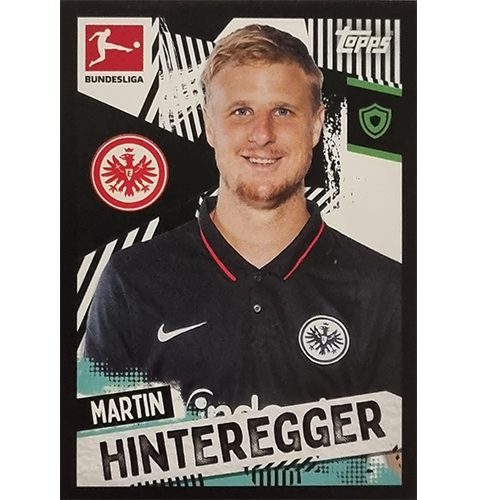 Topps Bundesliga Sticker Saison 2021/2022 Nr 173 Martin Hinteregger