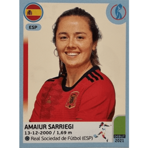 Panini Frauen EM 2022 Sticker - Nr 174 Amaiur Sarriegi