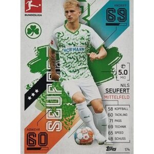 Topps Match Attax Bundesliga 2021/22 Nr 174 Nils Seufert