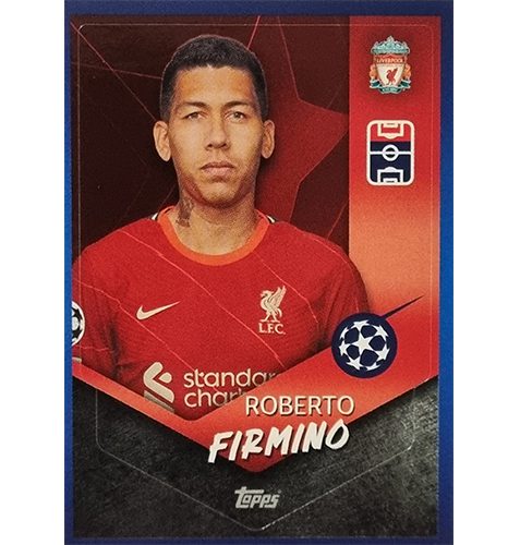 Topps Champions League Sticker 2021/2022 Nr 174 Roberto Firmino