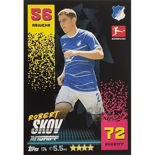 Topps Match Attax Bundesliga 2022-23 - Nr 174 Robert Skov