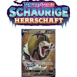 Pokémon Schaurige Herrschaft 175/198 Sanaconda-V FULLART